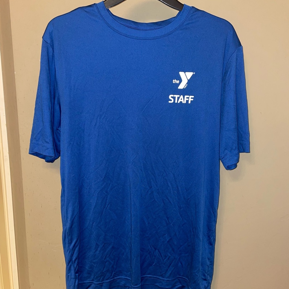YMCA Vibrant Blue Short Sleeve Tee